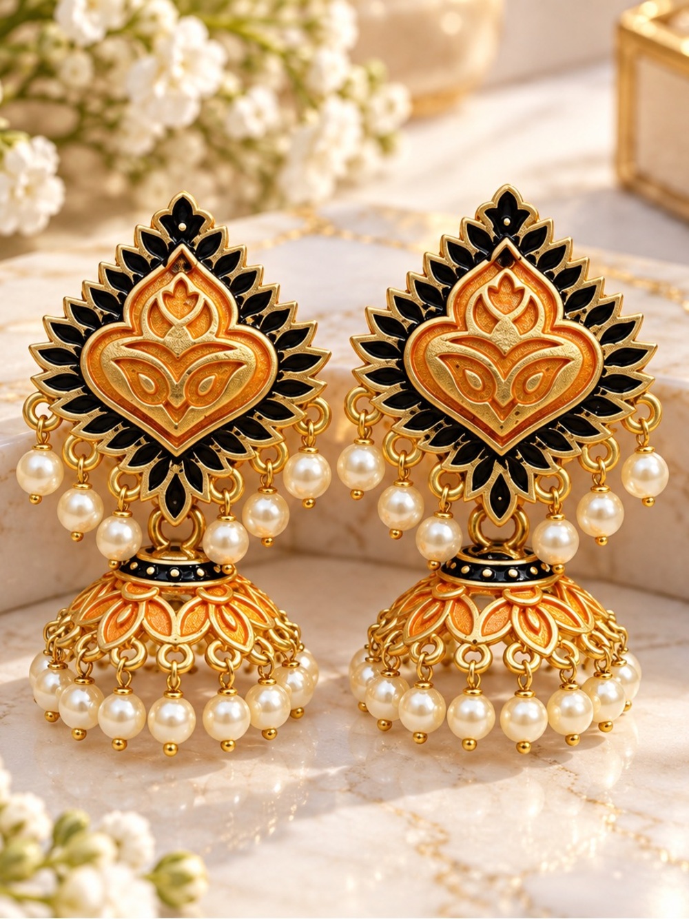 Vintage Ethnic Bollywood Earrings Bohemian Earrings